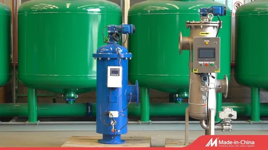 Industrial Water Treatment Filter SS304/316 Stainless Steel Housing Vertical Automatic Self Cleaning Filter for Waste Water/Irrigation/Seawater Desalination