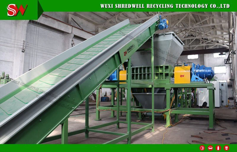 Scrap/Waset Metal Recycling Machine Metal Drum Shredding Equipment