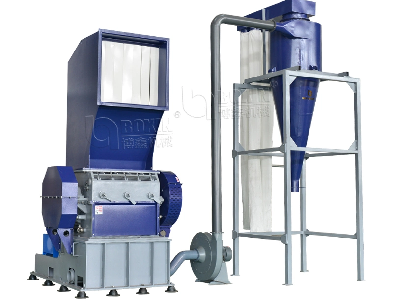 Waste Plastic Crusher Machine Recycling Plastic Bottle Basket HDPE Milk Bottles Crushing Machine