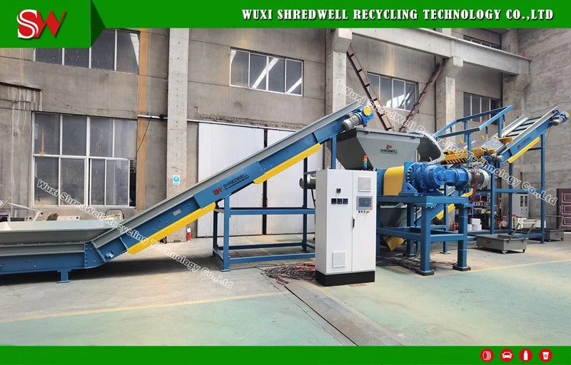 E-Waste Recycling Equipment Computer Main Box Shredder Machine