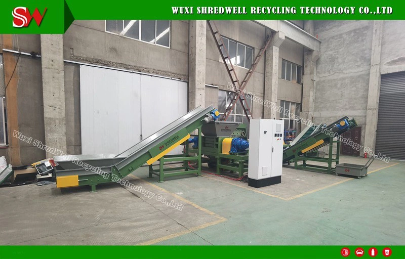 Scrap/Waset Metal Recycling Machine Metal Drum Shredding Equipment