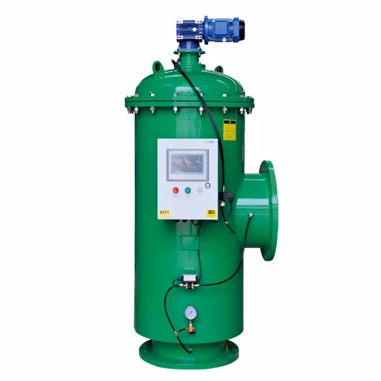 Industrial Water Treatment Filter SS304/316 Stainless Steel Housing Vertical Automatic Self Cleaning Filter for Waste Water/Irrigation/Seawater Desalination